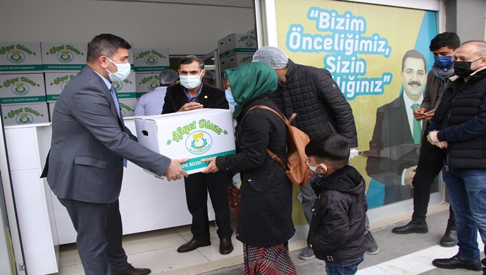 HALİLİYE BELEDİYESİ ÇÖLYAKLILARIN GÖNÜLLERİNE DOKUNUYOR