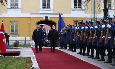 Millî Savunma Bakanı Hulusi Akar, Bosna Hersek Savunma Bakanı Sifet Podžić ile Görüştü