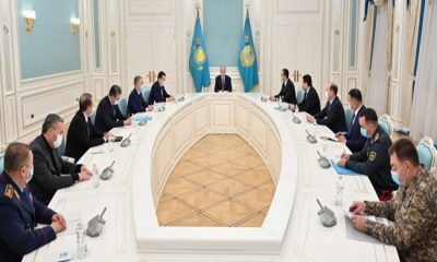 Cumhurbaşkanı Kassym-Jomart Tokayev Güvenlik Konseyi’ni bir araya getirdi