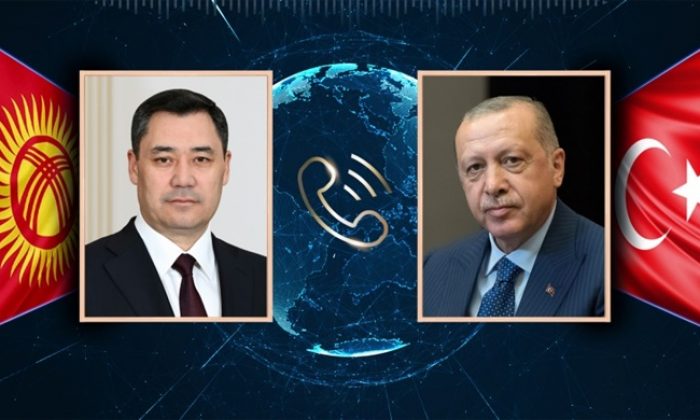 Cumhurbaşkanı Sadyr Japarov, Türkiye Cumhurbaşkanı Recep Tayyip Erdoğan ile telefon görüşmesi yaptı