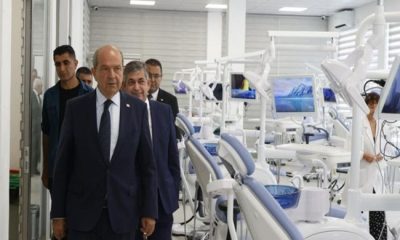 Cumhurbaşkanı Ersin Tatar, Lefke Avrupa Üniversitesi’ni ziyaret etti