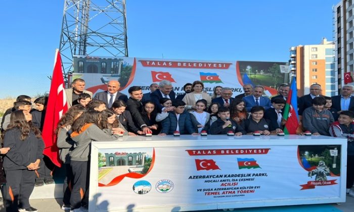 Kayseri şəhərində Azərbaycan Qardaşlıq Parkı açılıb