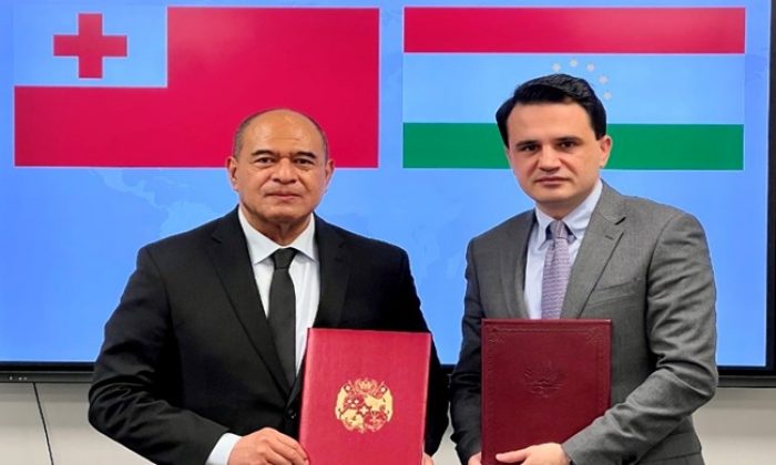 Establishment of diplomatic relations between the Republic of Tajikistan and the Kingdom of Tonga