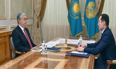 Глава государства принял председателя правления АО «НК «QazaqGaz» Санжара Жаркешова