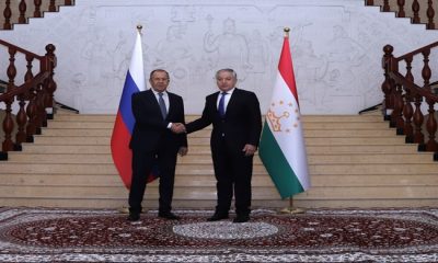 Переговоры министров иностранных дел Таджикистана и России