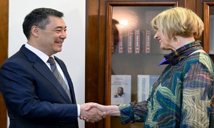 Президент Садыр Жапаров принял Генерального секретаря ОБСЕ Хельгу Марию Шмид