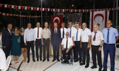 Cumhurbaşkanı Ersin Tatar, GKK tarafından düzenlenen resepsiyonda, TMT’de görev yapmış 9 bayraktarın büstlerinin açılışına katıldı