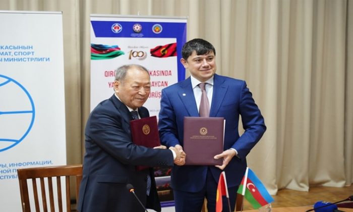Diasporla İş üzrə Dövlət Komitəsi və Qırğızıstan Xalq Assambleyası arasında Anlaşma Memorandumu imzalanıb