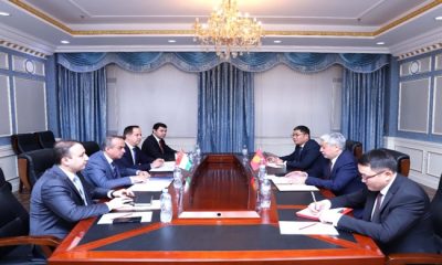 Bakan Yardımcısının Kırgızistan Büyükelçisi ile görüşmesi
