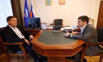 Andrey Turchak ve Dmitry Artyukhov, Yamal’ın himayesinde Volnovakha’nın restorasyonunun ilerleyişini tartıştılar