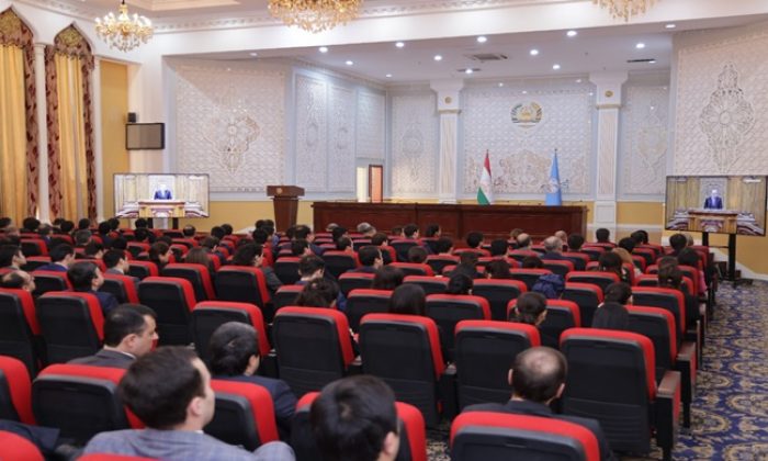 Collective viewing of the Address of the Founder of Peace and National Unity – Leader of the Nation, President of the Republic of Tajikistan, His Excellency Emomali Rahmon