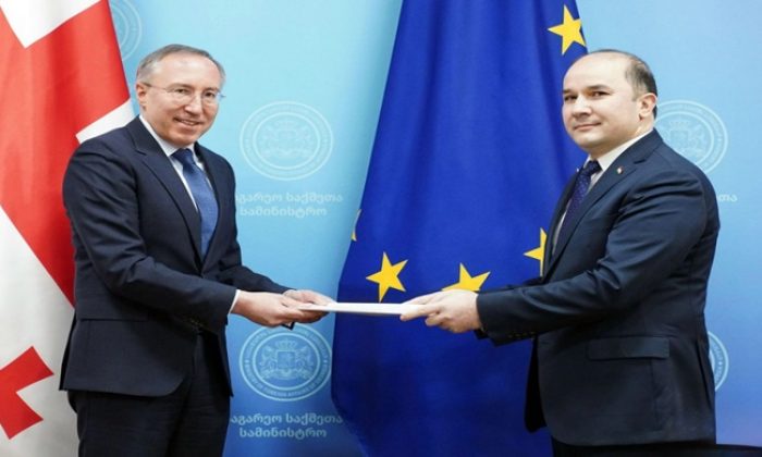 Presentation of Copies of Credentials to the Deputy Minister of Foreign Affairs of Georgia