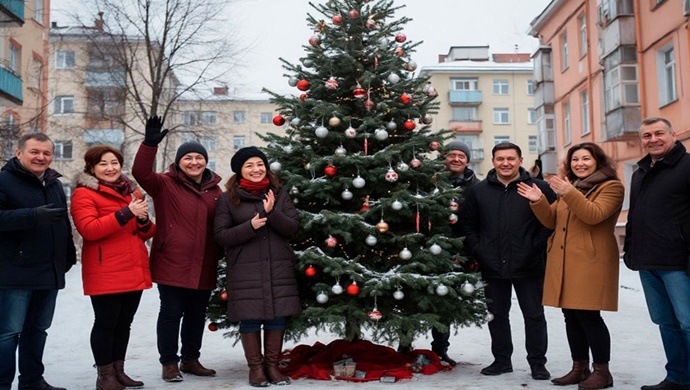 Birleşik Rusya: “Yeni Yıl Tebrikleri” etkinliğine binden fazla aktivist katıldı